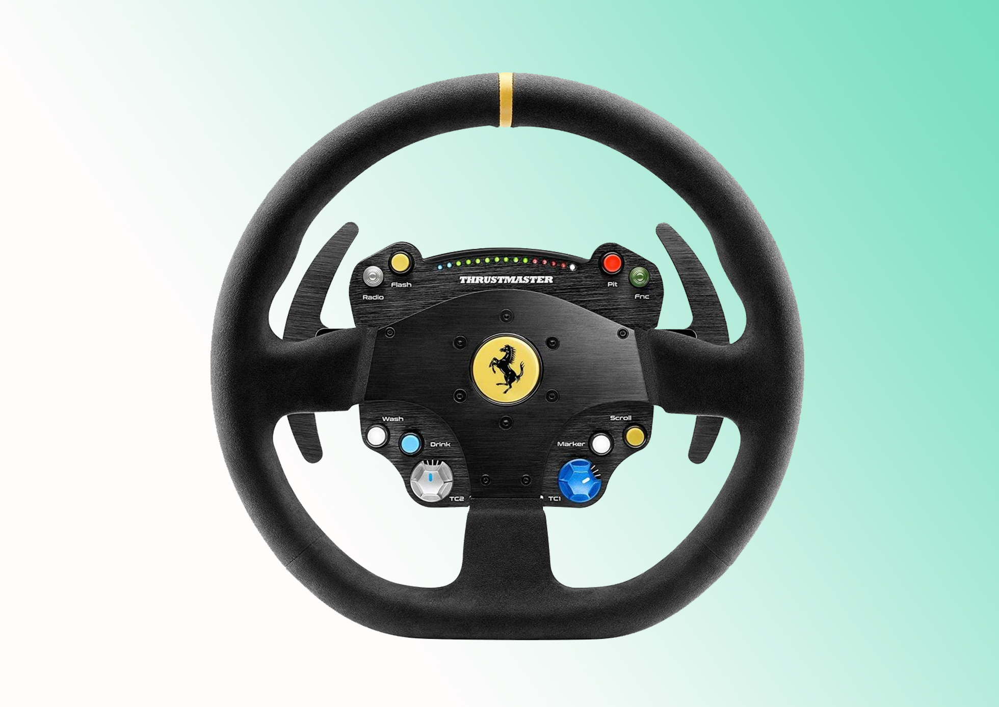 Test and Reviews of the Thrustmaster TS PC Racer Ferrari 488 steering wheel