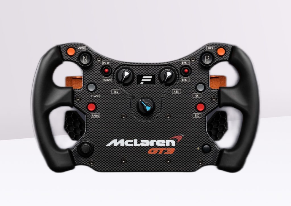 Test and Reviews of the Fanatec McLaren GT3 V2 Steering Wheel