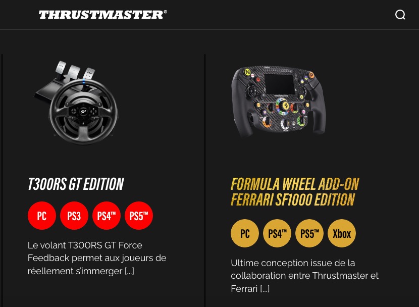 Thrustmaster or Fanatec, our test and review of these two Sim Racing brands