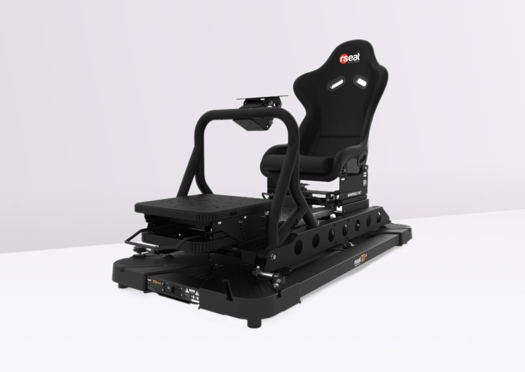 Testes e avaliações do cockpit RSEAT HF-L4 D-BOX GEN 5 HAPTIC SYSTEM