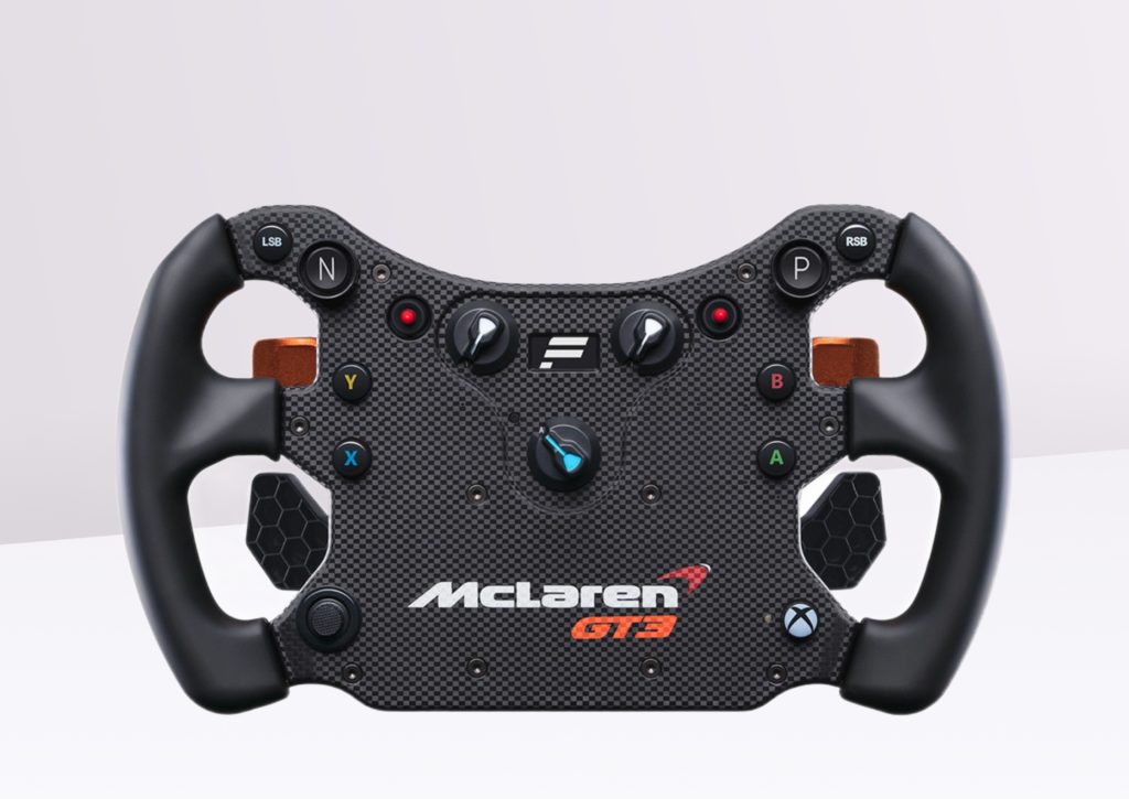 Pruebas y análisis del volante Fanatec McLaren GT3 V2