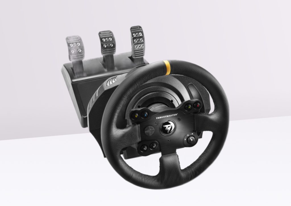 Test and Reviews of the Thrustmaster TX Leather Edition steering wheel