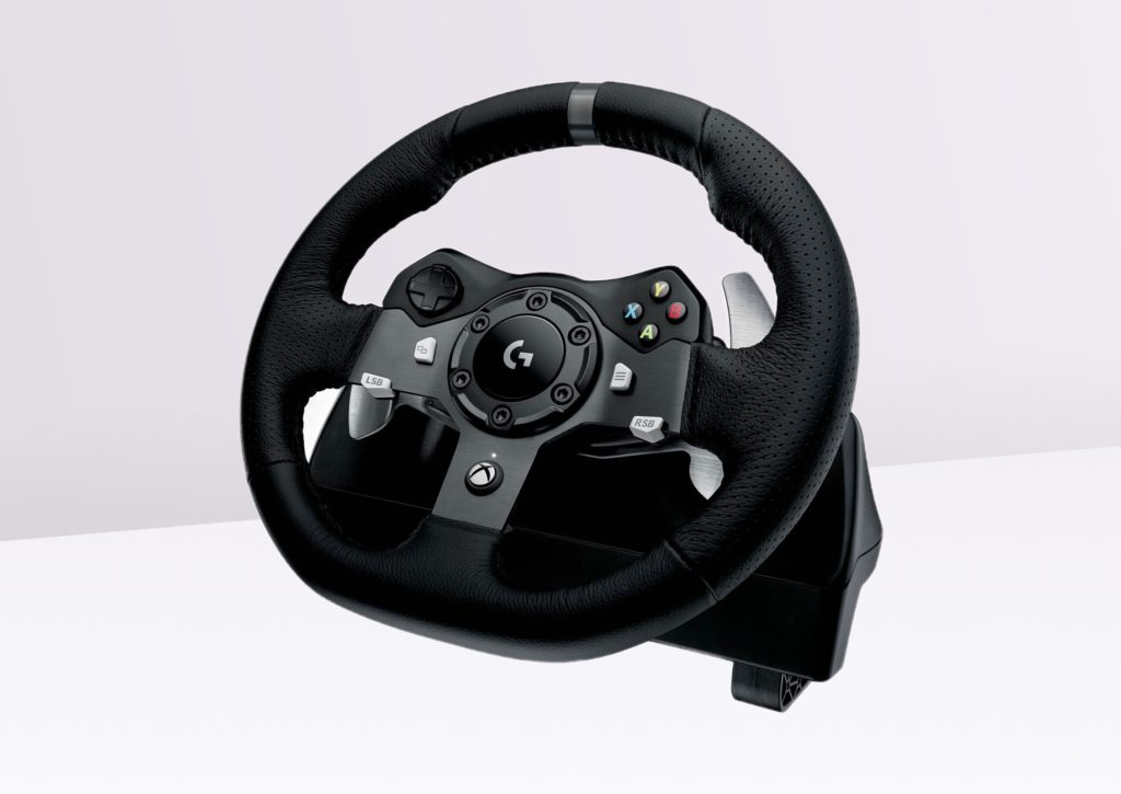 Logitech G920 steering wheel test and review