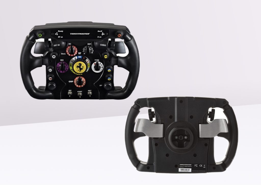 Test en beoordeling van het Thrusmaster Ferrari F1 Wheel AddOn