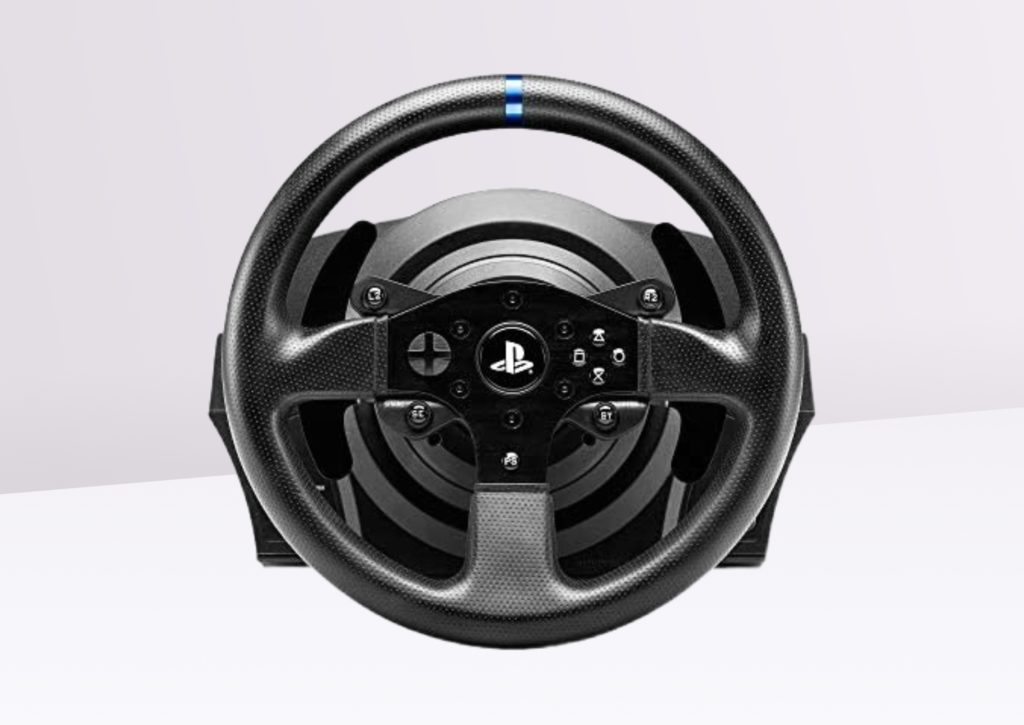 Test and review of the Thrustmaster T300 RS steering wheel